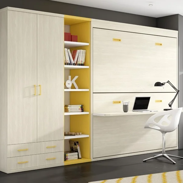 Camarote plegable con escritorio